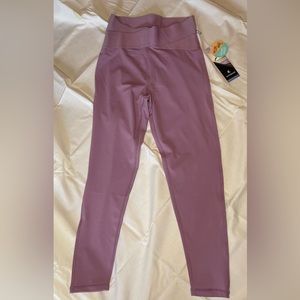 Lavender Athletic Cross Leggings